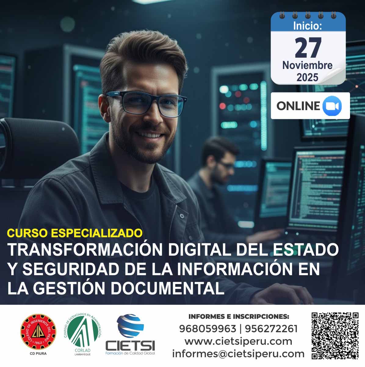 Curso en Transformación Digital del Estado y Seguridad Documental 2025