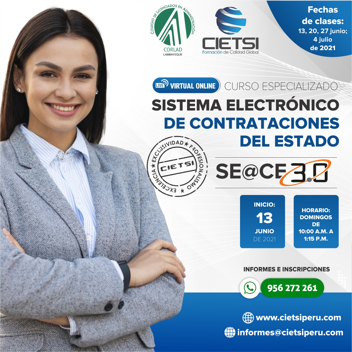 CURSO ESPECIALIZADO SISTEMA ELECTRÓNICO DE CONTRATACIONES CON EL ESTADO ...