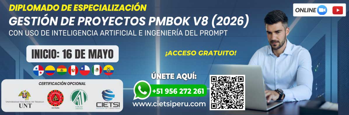 Diplomado Gratuito en Gestión de Proyectos PMBOK V8 con Inteligencia ...