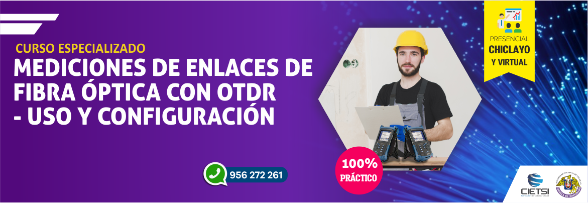 curso especializado 2 mediciones de enlaces de fibra Optica con otdr   uso y configuraciOn 2019100  prActico   nuevo