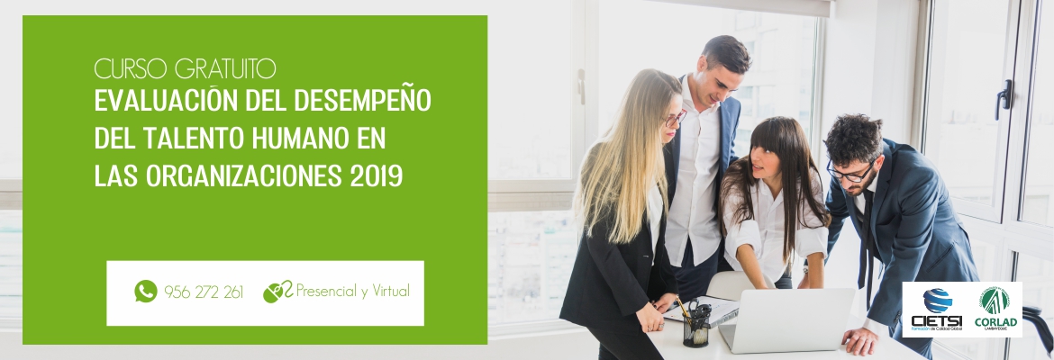 curso especializado evaluaciOn del desempe  o del talento humano en las organizaciones 2019