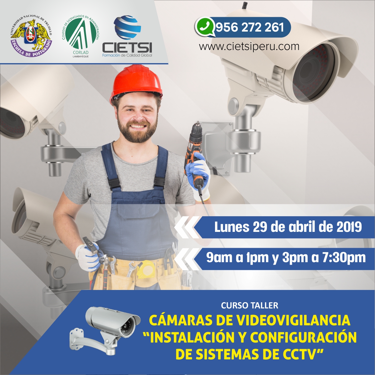 Cursos de Video Vigilancia (CCTV) y Alarmas » Noticias UNSAM