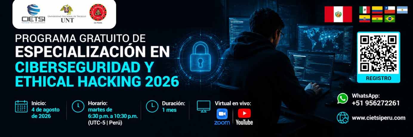 programa gratuito de especializaciOn en ciberseguridad y ethical hacking 2026
